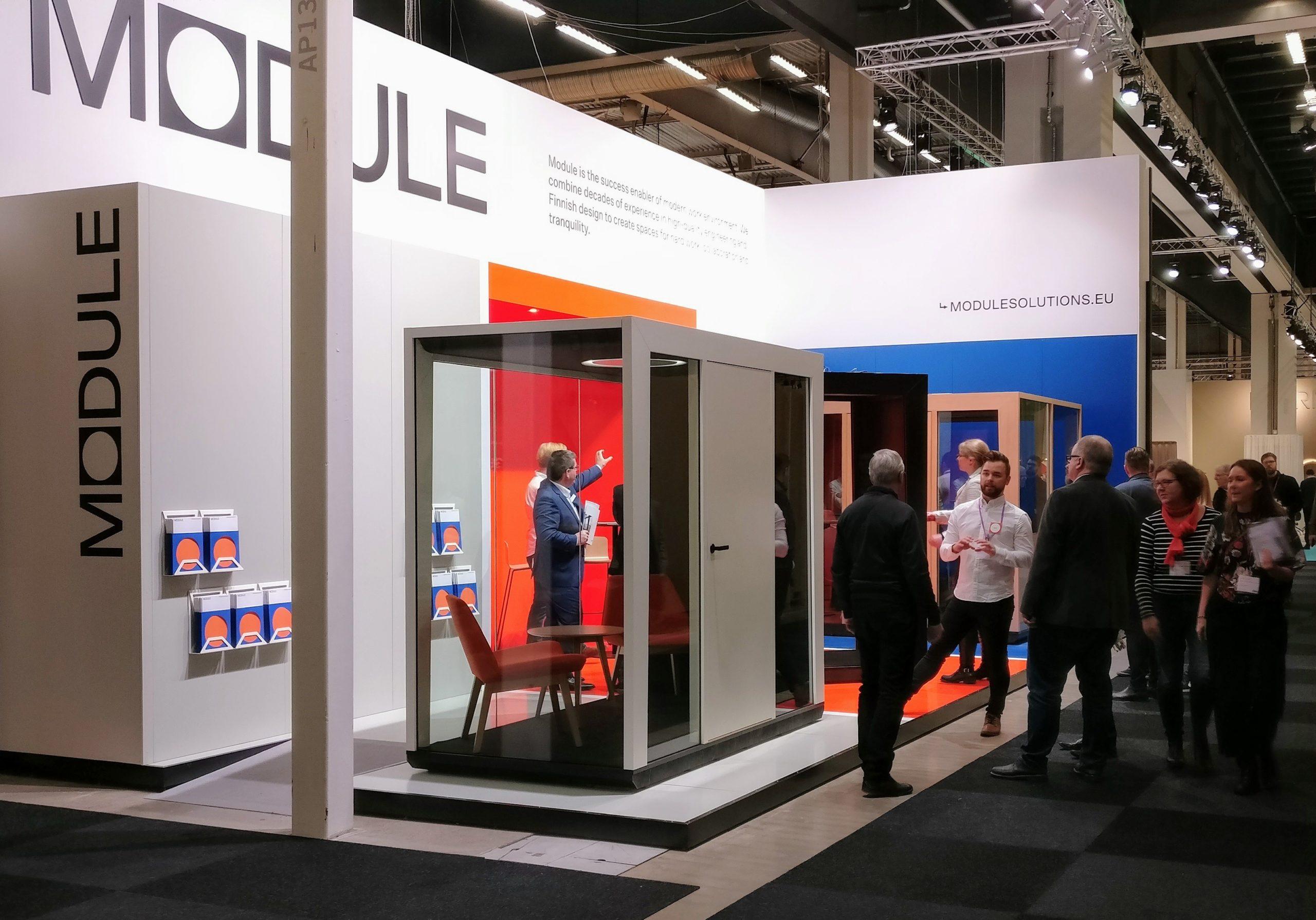 Tule ja koe Module Tukholman messuilla